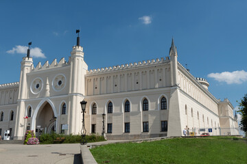 Biały zamek w Lublinie - obrazy, fototapety, plakaty