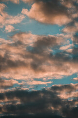 Fototapeta premium sky with clouds