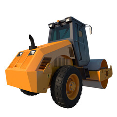 Road Roller 1- Perspective B view png