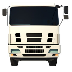 Cargo Truck 1-Front view png