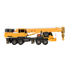 Mobile Crane 1- Lateral view png
