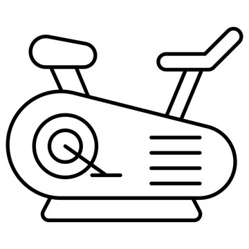 Perfect design icon of ergometer 