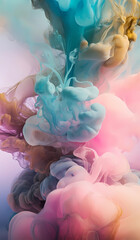 Colorful Smoke: A Vibrant Display of Hues and Tones