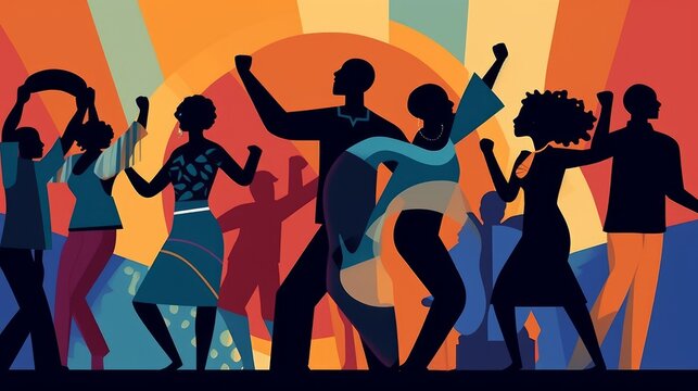 Juneteenth, Freedom Day, Emancipation Day,  equality and social justice. Generative AI