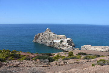 Peñón de Vélez de la Gomera, Spanish exclave on the north coast of Morocco