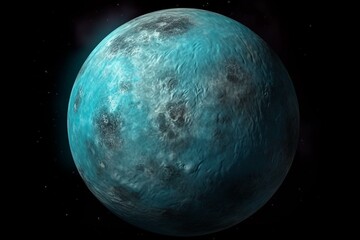 Fototapeta na wymiar Planet Neptune. Generative AI