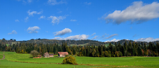Das Emmental bei Escholzmatt, Kanton Luzern (Schweiz) 