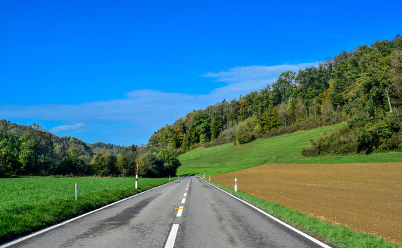 H&ouml;chacherstra&szlig;e bei Dietgen, Kanton Basel-Landschaft (BL)