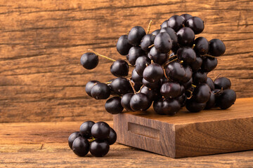 Fresh organic acai berries - Euterpe oleracea