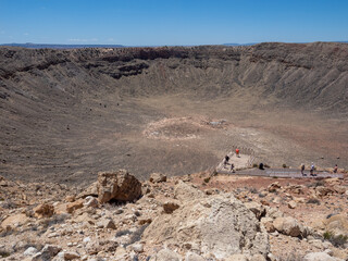 Meteor Crater - meteorite impact crater in Winslow, Arizona