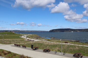 Ruston Way Market on waterfront in Tacoma, Washington