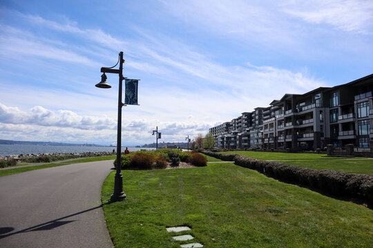 Ruston Way Market on waterfront in Tacoma, Washington