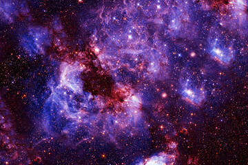 Obraz na płótnie Canvas Beautiful galaxy background. Elements of this image furnishing NASA.