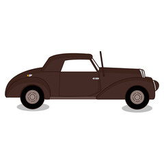 Obraz premium Brown Vintage Car