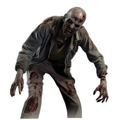 zombie from the walking dead series