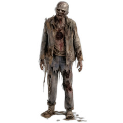 Fototapeta premium zombie from the walking dead series