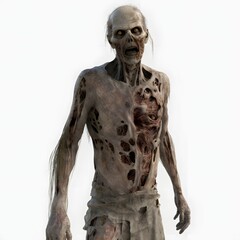 zombie from the walking dead series
