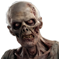 zombie from the walking dead series - obrazy, fototapety, plakaty