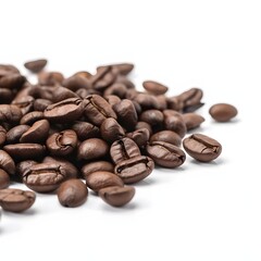coffee beans isolated