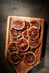 Sliced Dried Oranges, Dried Fruits