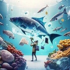 The big fish in the aquarium, Generative AI
