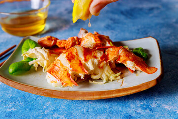 At Fresh Lobster will find great selection of ocean food meals gourmet dinner kitchen cooks our...