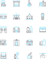 Green energy linear icons set. Renewables, Solar, Wind, Biomass, Hydro, Geothermal, Efficiencies line vector and concept signs. Sustainability,Eco-friendly,Greenhouse outline illustrations