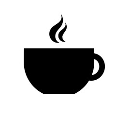 cup of coffee minimalist vector 