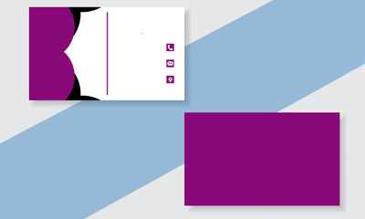 Creative and modern business card template
