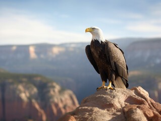 american bald eagle in flight