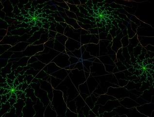 Imaginatory fractal abstract background Image