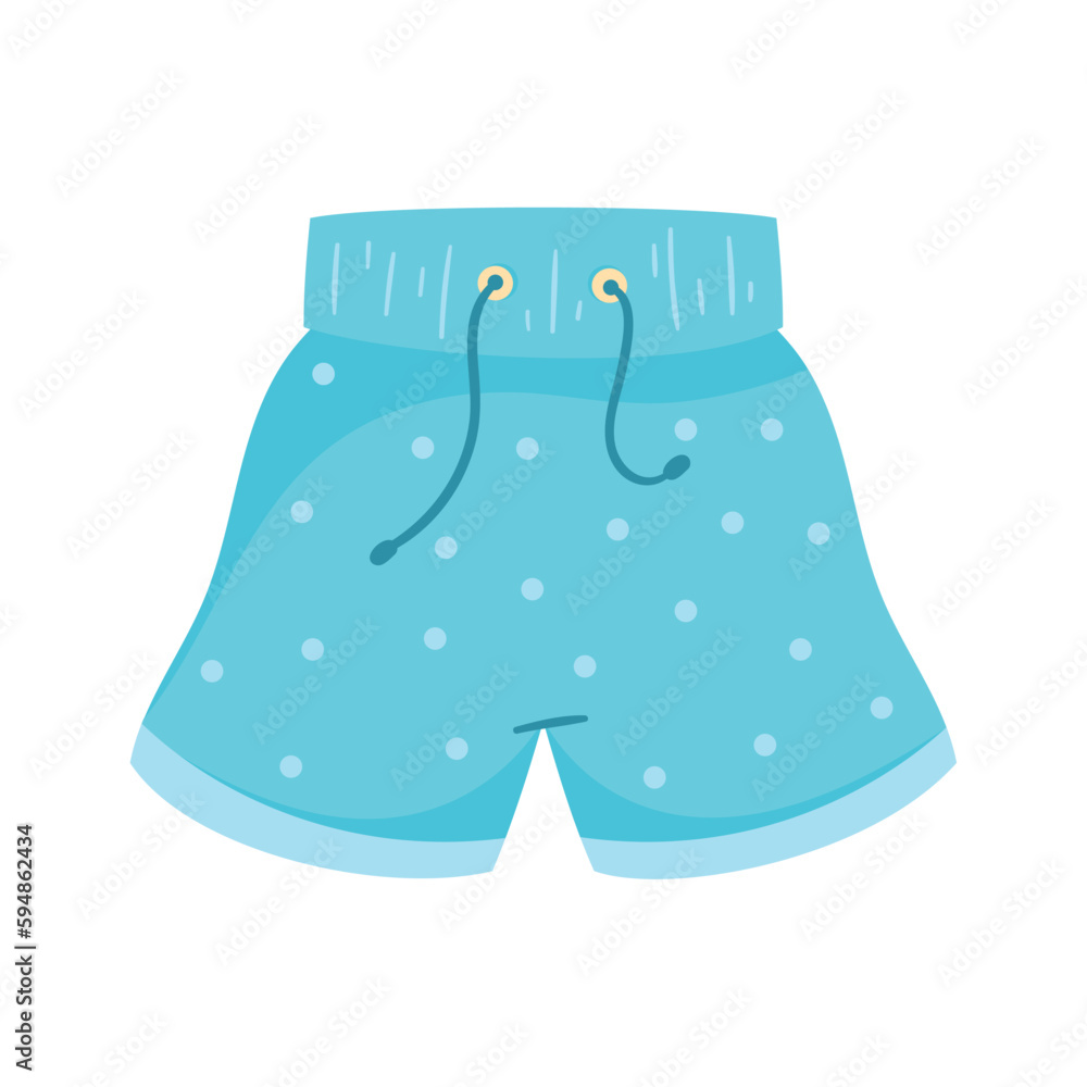 Sticker fashion shorts design