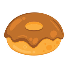 Chocolate donut design