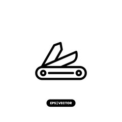 Outdoor icon vector illustration logo template for many purpose. Isolated on white background.