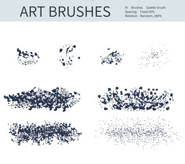 Fototapeta na wymiar Set of vector grungy graphite pencil art brushes. Pencil texture of various shapes.