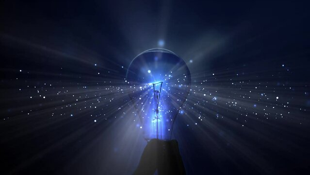 creative idea.Concept of idea and innovation. light bulb blue, bulb, imagination, creativity, innovation, light bulb, solution, inspiration, energy, lamp, idea, 