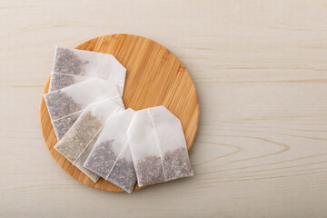 紅茶のティーパック　black tea