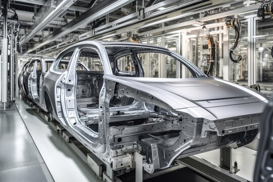 Sustainability in production automotive supplier. Generative AI.