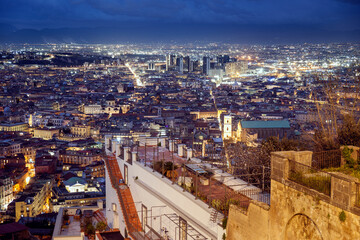 panorama of naples