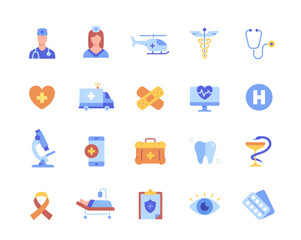 Health care stickers