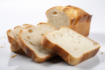 Sliced Bread Culinary Dish Illustration Created with Generative AI