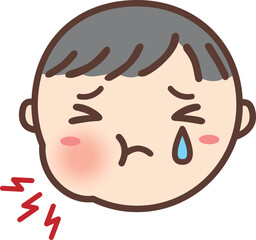 「歯が痛い」絵カード（生活場面）【療育・発達障害・自閉症】