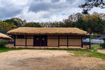 Cottage of Mousummaeul (Village name), Yeongju, Kyeongsangbukdo, Korea