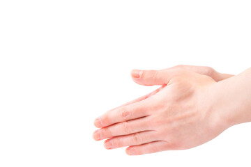 手を洗う仕草_手洗い_手を合わせる_ハンドパーツ_背景透過切り抜きpng素材