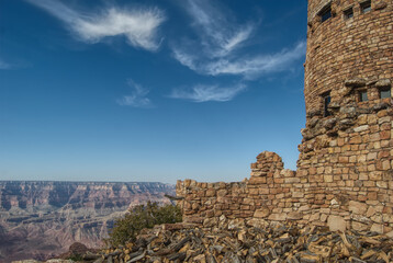 Desert View Watchtower in Grand Canyon National Park