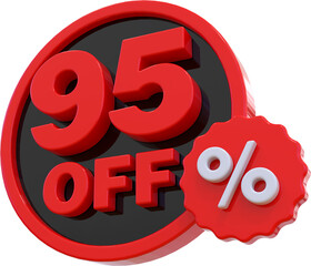 95 off discount promotion sale