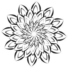 Mandala Art design in circle. Simple mandala design floral mandala art beautiful mandala artwork