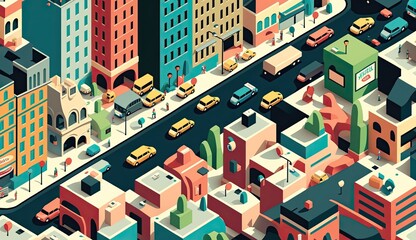 Little City made with Generative AI Technology