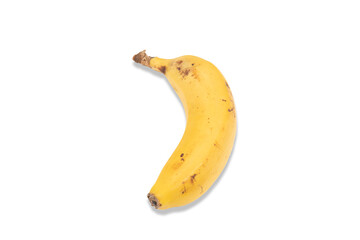 Canary banana on a white background