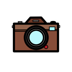 camera retro classic style drawing painting art png